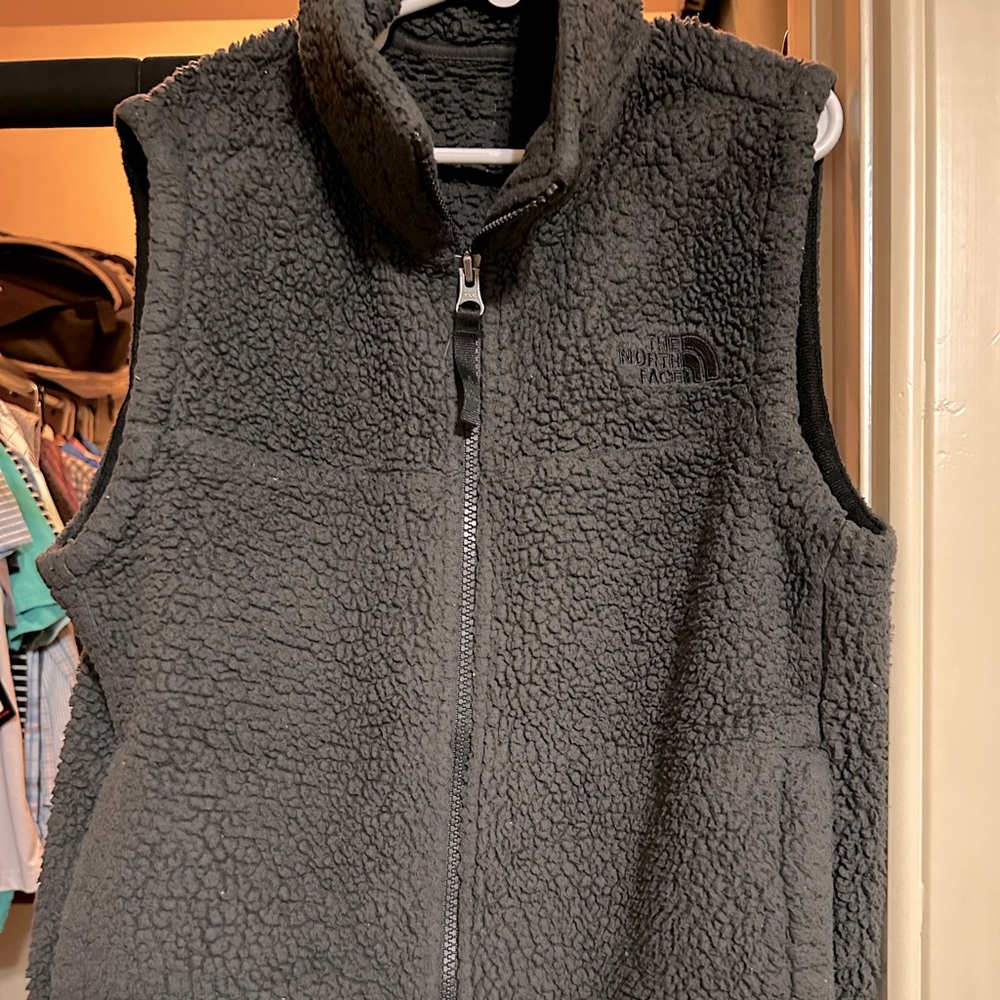 Boys North Face Sherpa Vest